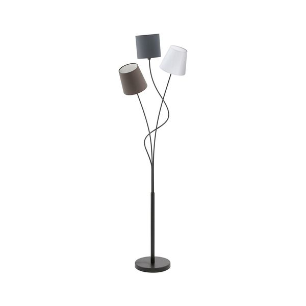 Eglo 94995 Maronda Stehleuchte 3xE14 weiss anthrazit braun