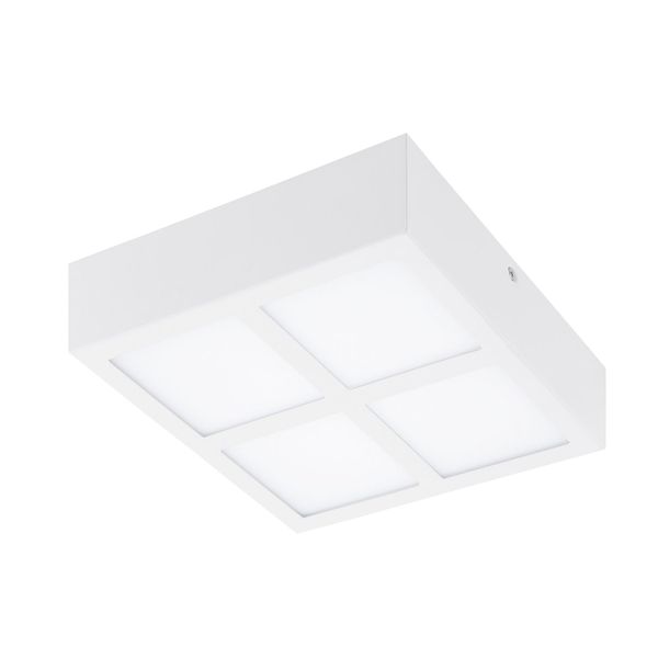 Eglo 95203 Colegio LED Wand-/Deckenleuchte 4x4,2W Stahl Weiss