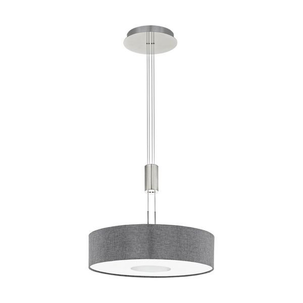 Eglo 95348 Romao LED Pendelleuchte 24W Chrom grau