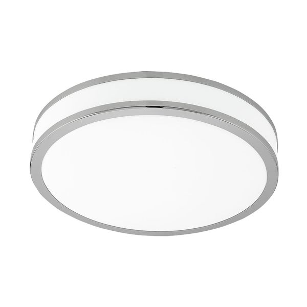 Eglo 95684 Palermo 2 LED Deckenleuchte 24W Ø41cm Stahl warmweiss