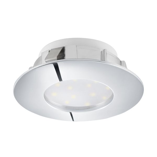 Eglo 95812 Pineda LED Einbauleuchte 1x6W Ø7,8cm Chrom