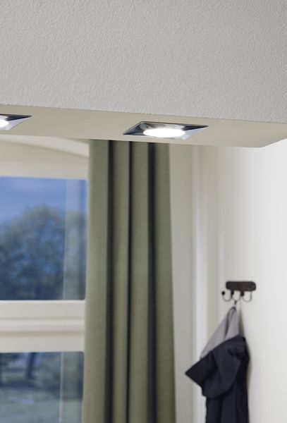 Eglo 95862 Pineda LED Einbauleuchte 1x12W 10,2x10,2cm Chrom