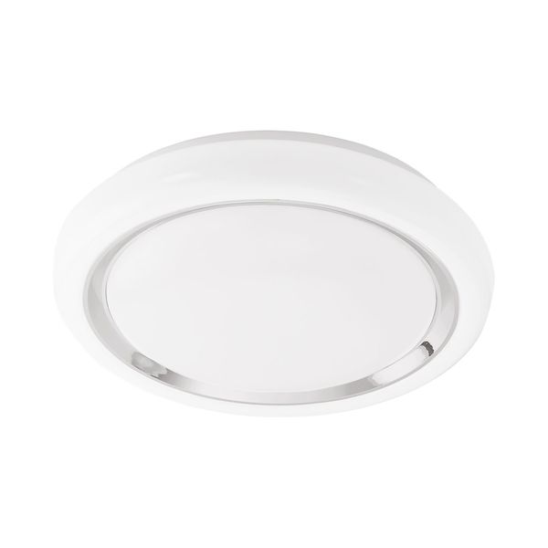 Eglo 96023 Capasso LED Deckenleuchte 18W Stahl Weiss