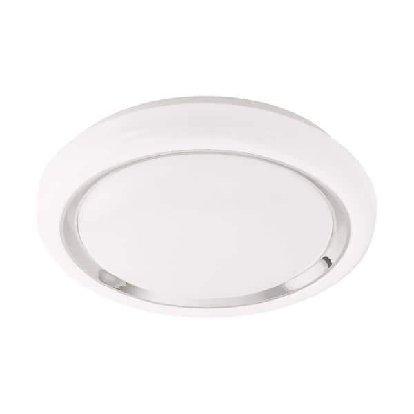 Eglo 96686 Capasso-C LED Wand-/Deckenleuchte Connect 17W weiss chrom