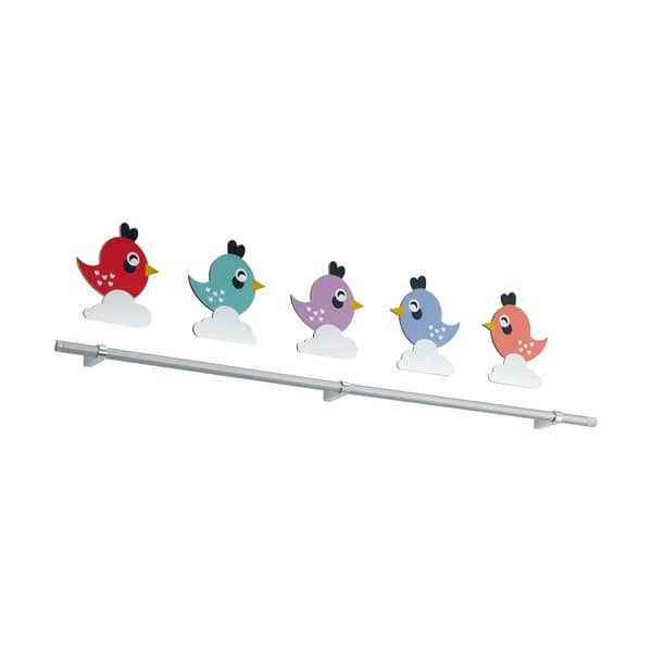 Eglo 96707 Sparino LED Wandleuchte 1,8W Vögel bunt