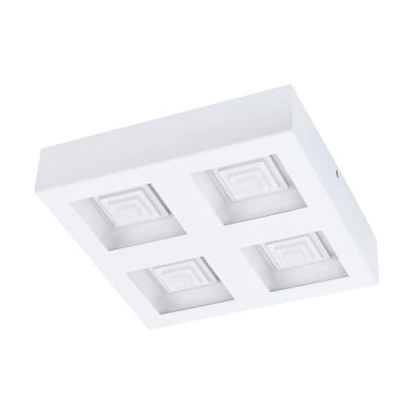 Eglo 96794 Ferreros LED Wand-/Deckenleuchte 4x6,3W weiss