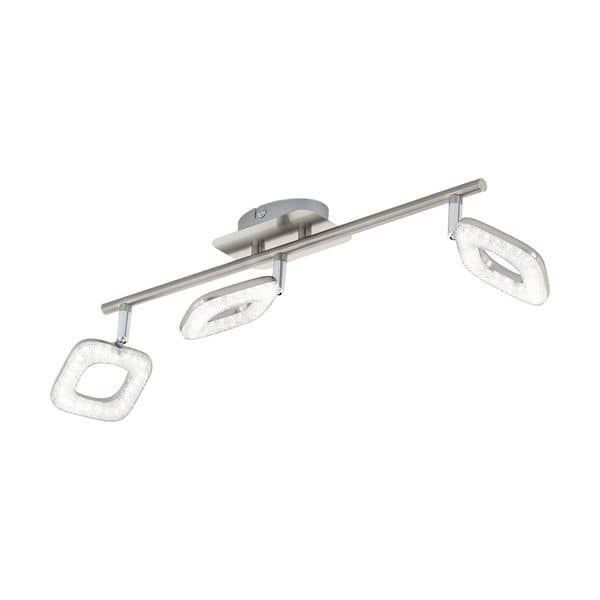 Eglo 97003 Litago Crystal LED Spot 3x4W nickel weiss