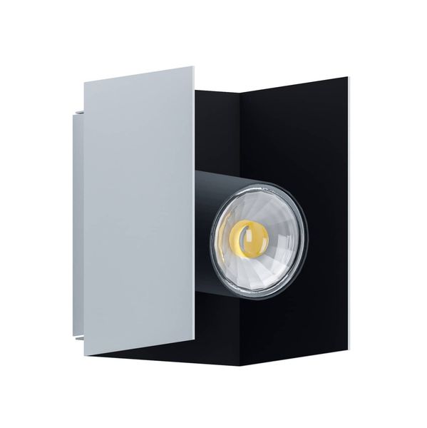 EGLO 97394 VISERBA LED Wandleuchte Wandlampe 5W Aluminium schwarz GU10