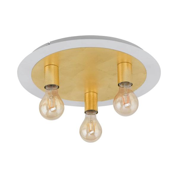 EGLO 97492 PASSANO LED Deckenleuchte gold E27 3x4W