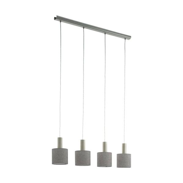 EGLO 97674 CONCESSA 2 Pendelleuchte grau 4xE27