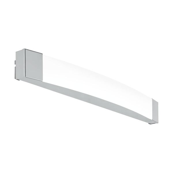 Eglo 97719 SIDERNO LED Wand-/Deckenleuchte 16W Spiegelleuchte Badleuchte 580x60mm Chrom Satiniert Neutralweiss IP44