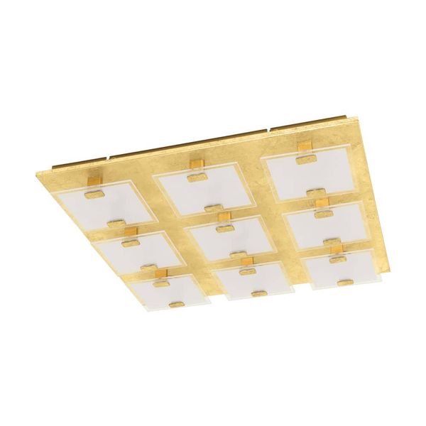EGLO 97729 VICARO 1 LED Leuchte klar 9x2.5W 3000K warmweiss