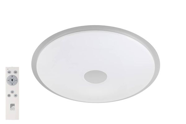 EGLO 97737 LANCIANO LED Deckenleuchte silber 40W 4000Lm 3050K warmweiss