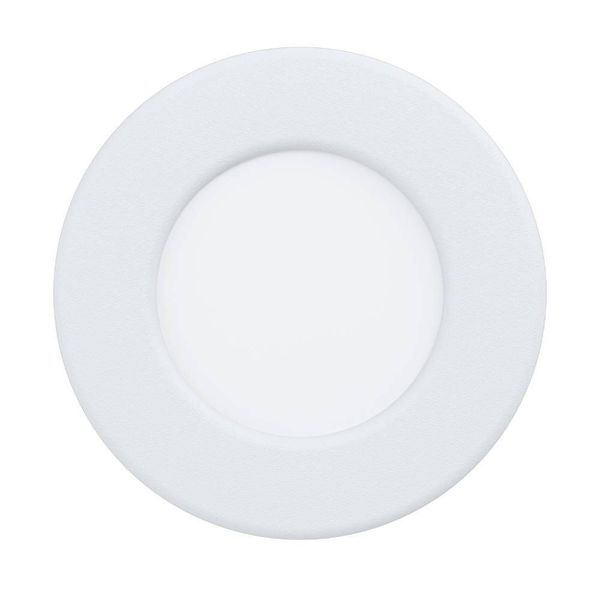 Eglo 99206 FUEVA 5 LED Ein-/Aufbauleuchte 2,7W Einbauspot Ø86mm Weiss Neutralweiss IP44