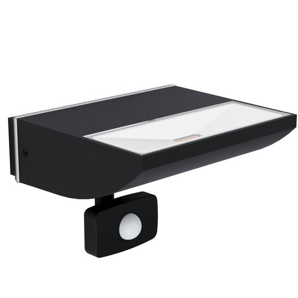 Eglo 99579 SORRONARO LED Außen-Wand-/Deckenleuchte 10,5W Sensor Schwarz Warmweiss IP44