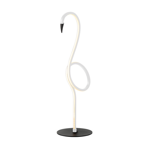 Elstead Flamingo LED Tischleuchte Weiss 6W warmweiss FLAMINGO-TL-WHT