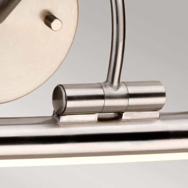 Elstead Alton LED Bilderleuchte 67cm Nickel gebürstet