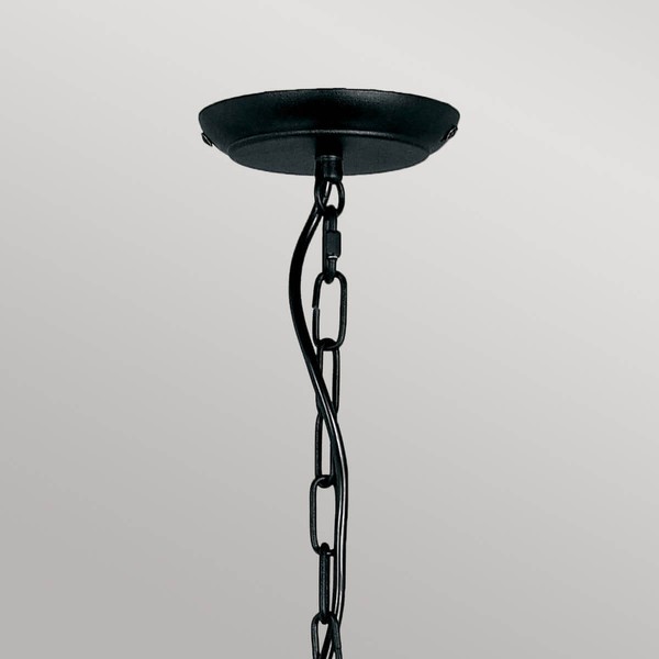 Elstead Artisan Kronleuchter E14 5-fach Schwarz