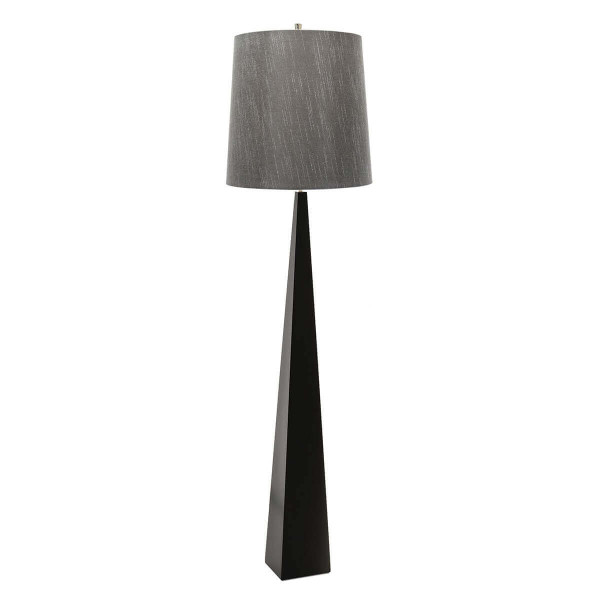 Elstead Ascent Stehleuchte E27 Schwarz, Made in UK