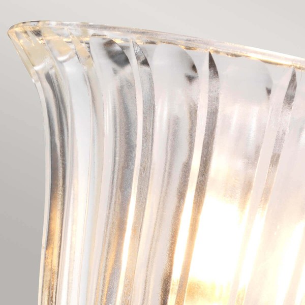 Elstead Austen LED Wandleuchte G9 Poliertes Messing IP44