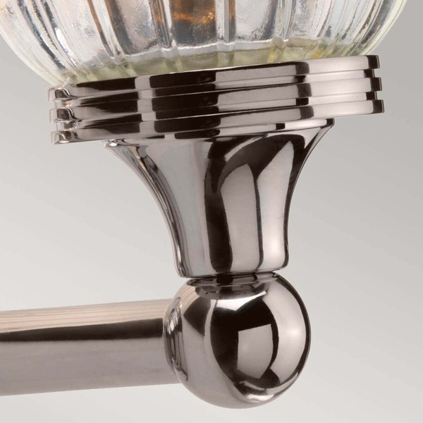 Elstead Austen LED Wandleuchte G9 Poliertes Nickel IP44