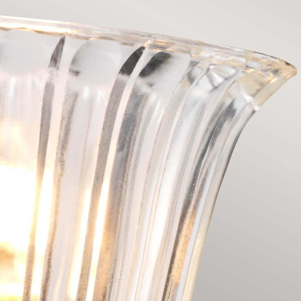 Elstead Austen LED Wandleuchte G9 Poliertes Nickel IP44
