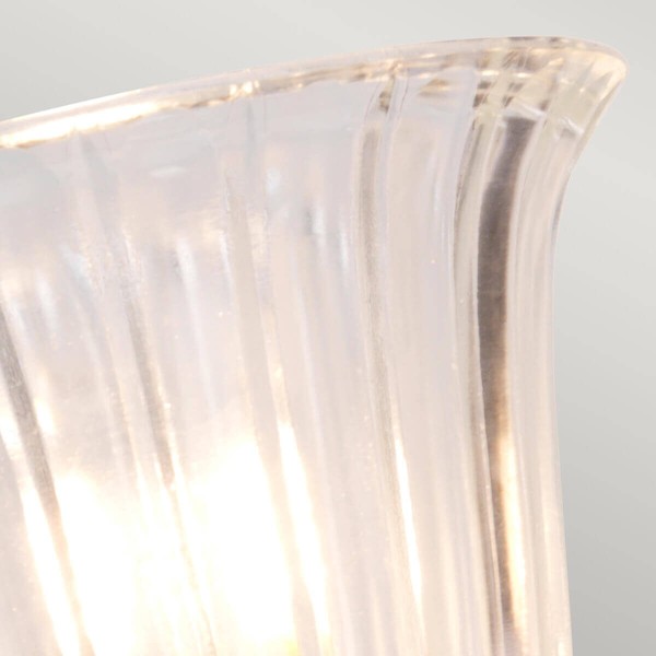 Elstead Carroll LED Wandleuchte G9 Poliertes Messing IP44