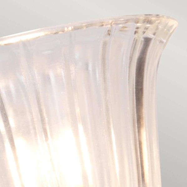 Elstead Carroll LED Wandleuchte G9 Poliertes Nickel IP44