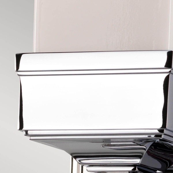Elstead Cambridge LED Wandleuchte G9 Poliertes Chrom IP44