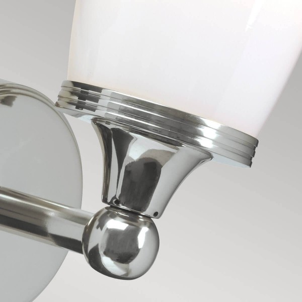 Elstead Eliot LED Wandleuchte G9 Poliertes Chrom IP44