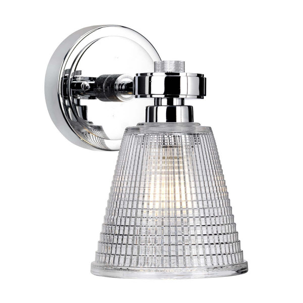 Elstead Gunnislake LED Wandleuchte G9 Poliertes Chrom IP44