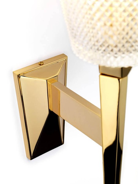 Elstead Verity LED Wandleuchte G9 Poliertes Gold