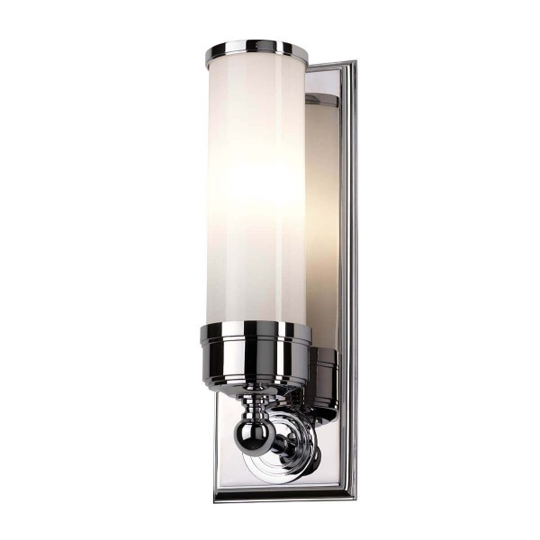 Elstead Worcester LED Wandleuchte G9 Poliertes Chrom IP44