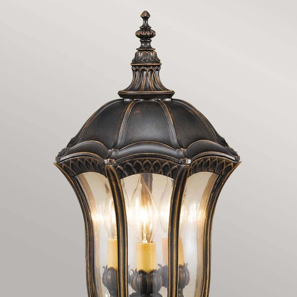 Elstead Baltimore Außen-Hängeleuchte E27 50cm Verwitterte Bronze