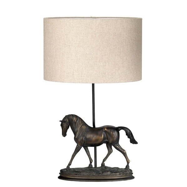Elstead Spirit Tischleuchte E27 Bronze Patina Nude