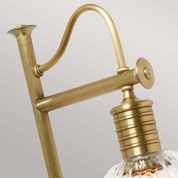 Elstead Douille Tischleuchte E27 Gealtertes Messing