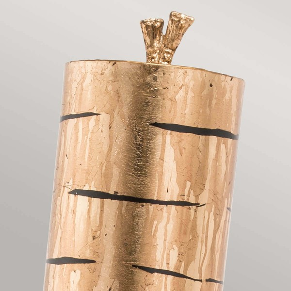 Elstead Fragment Wandleuchte E27 95cm Blattgold