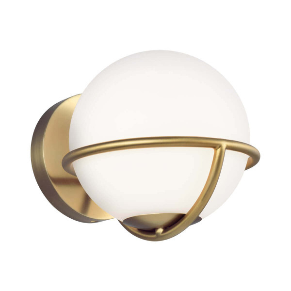 Elstead Apollo LED Wandleuchte G9 Brüniertes Messing