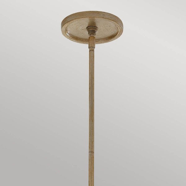 Elstead Arabesque Hängeleuchte E27 4-fach Blattsilber Patina