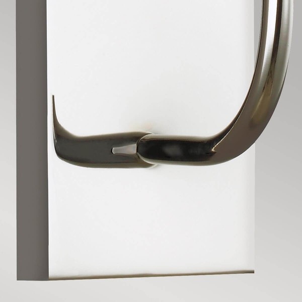 Elstead Brianna Wandleuchte E14 Poliertes Nickel
