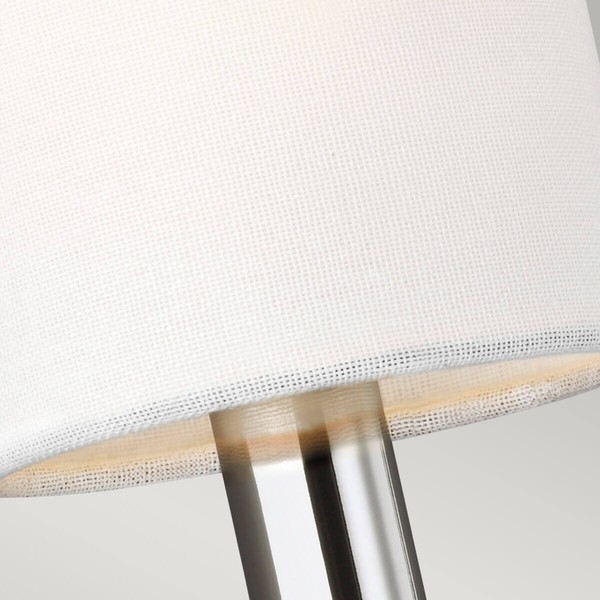 Elstead Brianna Wandleuchte E14 2-fach Poliertes Nickel