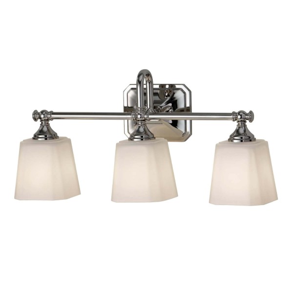 Elstead Concord LED Wandleuchte G9 3-fach Poliertes Chrom IP44