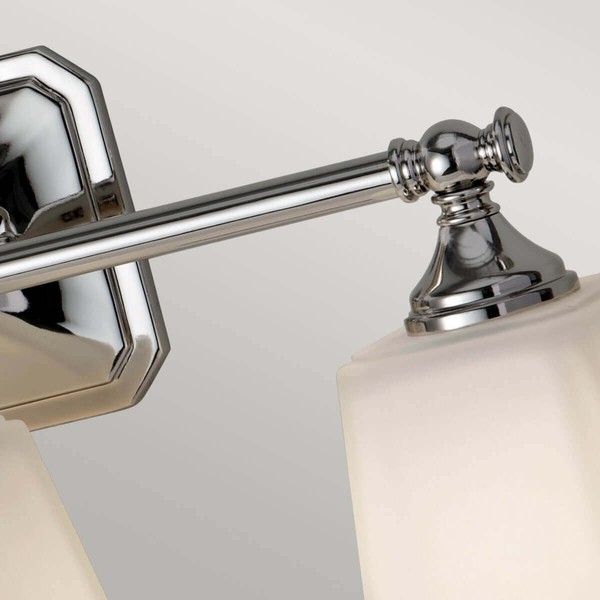 Elstead Concord LED Wandleuchte G9 3-fach Poliertes Chrom IP44