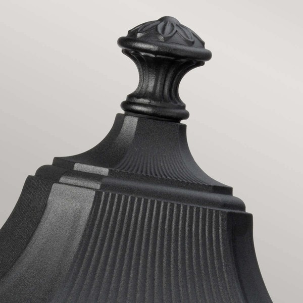 Elstead Cotswold Lane Außen-Stehleuchte E14 3-fach 78cm Schwarz IP44