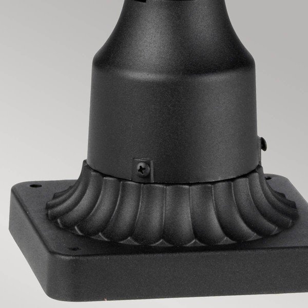 Elstead Cotswold Lane Außen-Stehleuchte E14 3-fach 78cm Schwarz IP44
