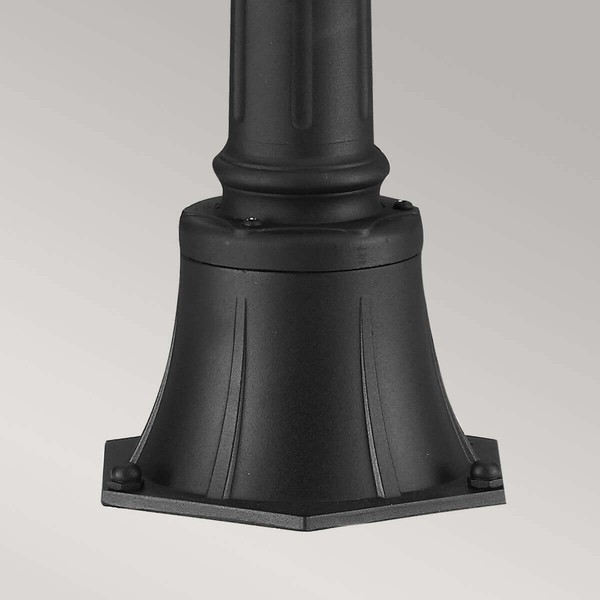Elstead Cotswold Lane Außen-Stehleuchte E14 2-fach 110cm Schwarz IP44