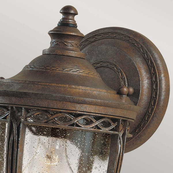 Elstead English Bridle Außen-Wandleuchte E27 Britische Bronze IP44