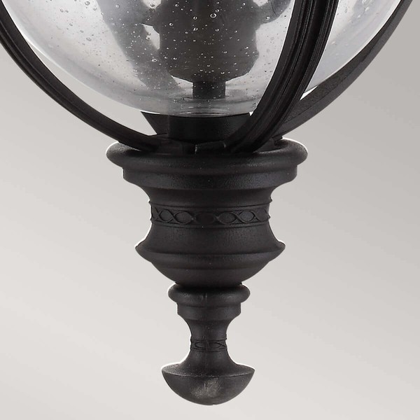 Elstead English Bridle Außen-Hängeleuchte E14 3-fach 62cm Schwarz