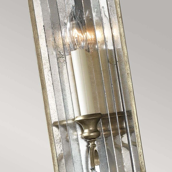 Elstead Gianna Wandleuchte E14 Vergoldetes Silber