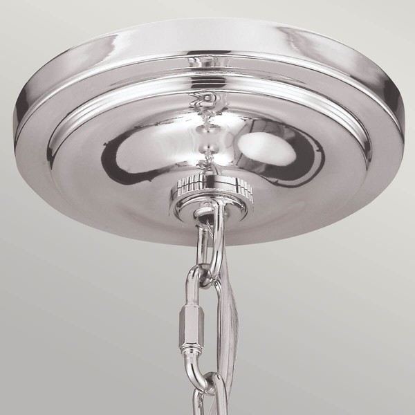 Elstead Hounslow Hängeleuchte E27 Poliertes Nickel